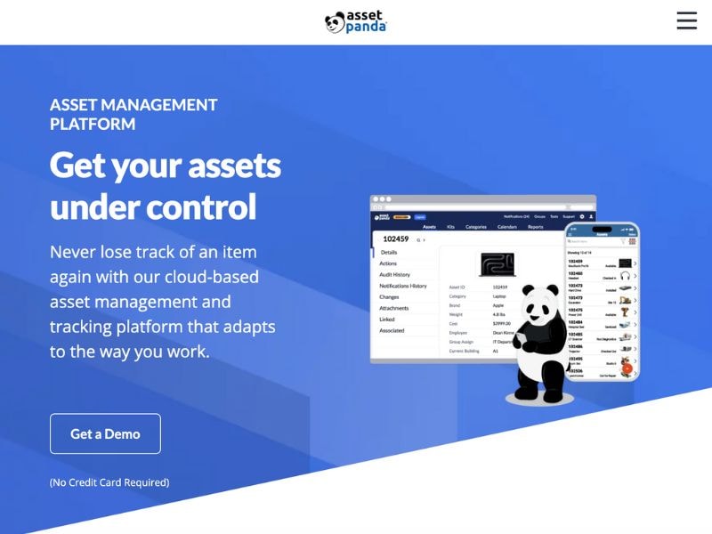 Asset Panda IT asset lifecycle management software