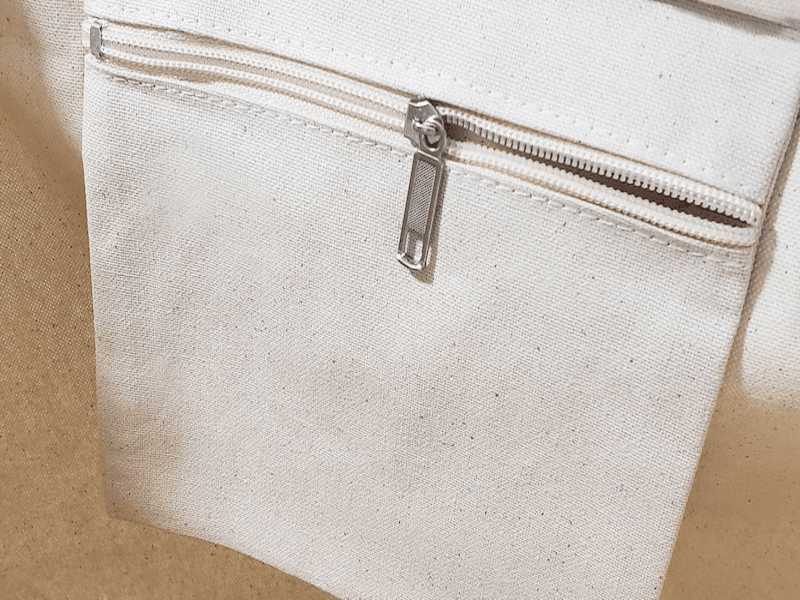 Zippered Pocket for Added Security