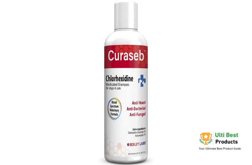 BEXLEY LABS Curaseb Medicated Shampoo for Dog & Cats  in a post about Best Antifungal Shampoo For Dogs