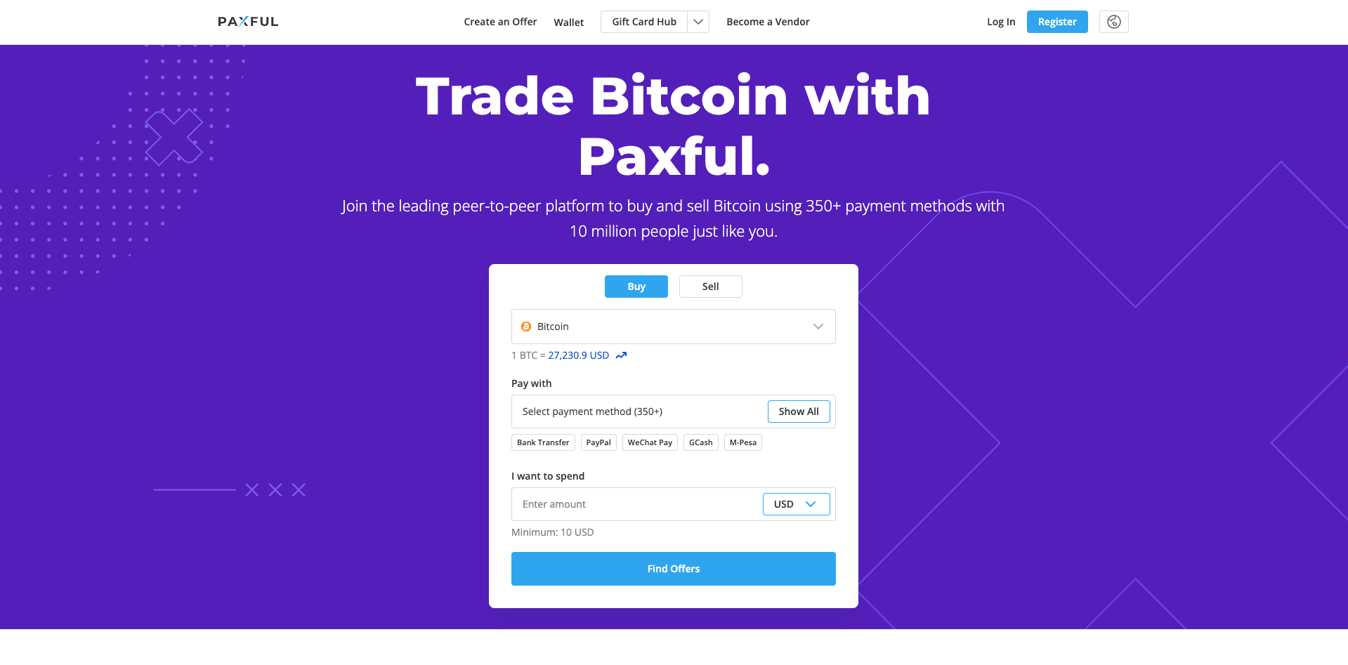 Paxful Exchange