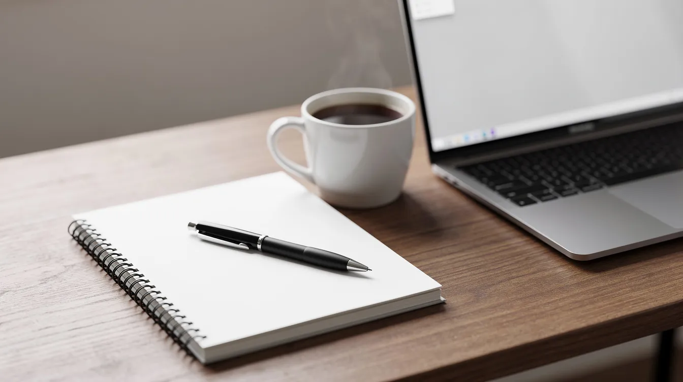 Illustration of planning a newsletter