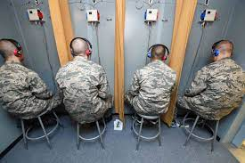 AF launches baseline hearing testing program for new recruits > Air Force  Medical Service > Display
