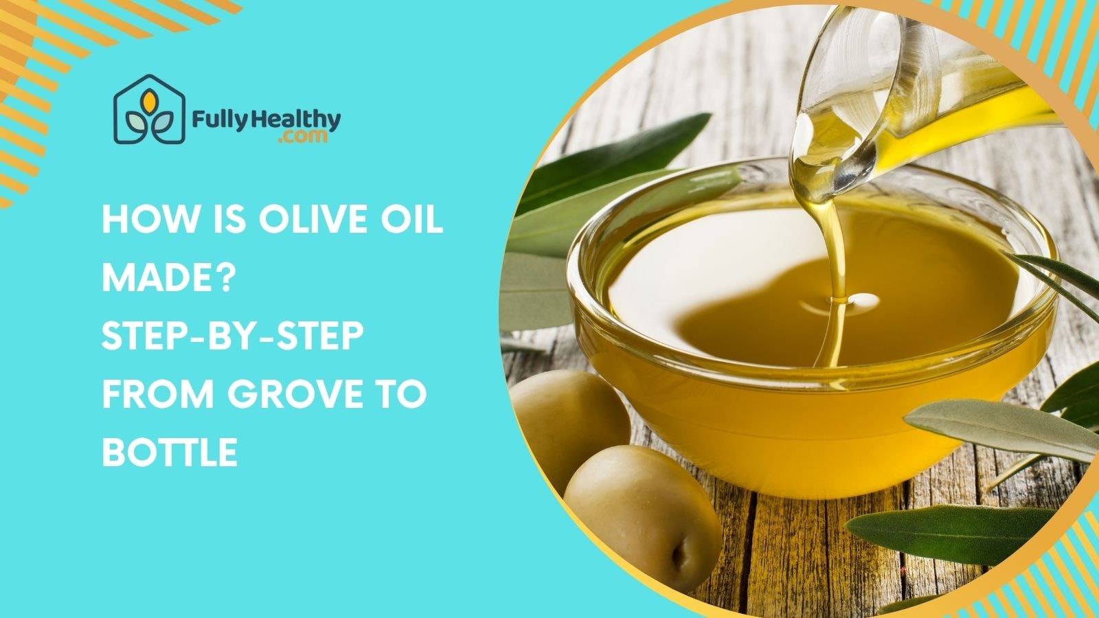 How Is Olive Oil Made? Step-By-Step From Grove to Bottle