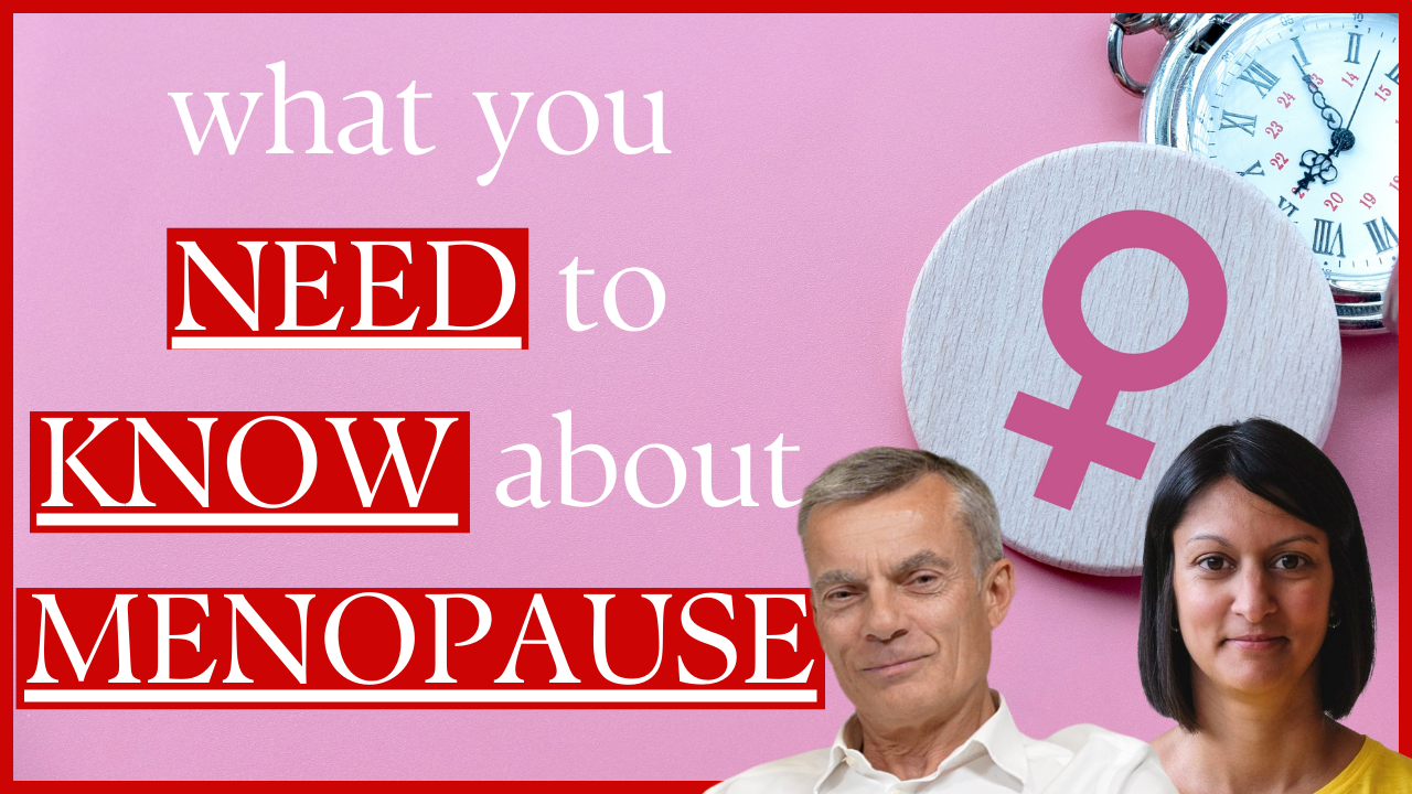 Watch the video to understand menopause, symptoms and treatments.