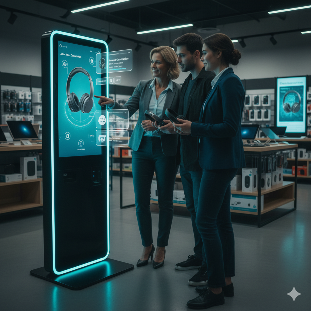 How to Use Interactive Retail Kiosks? 3 effortlessly explore products and options
