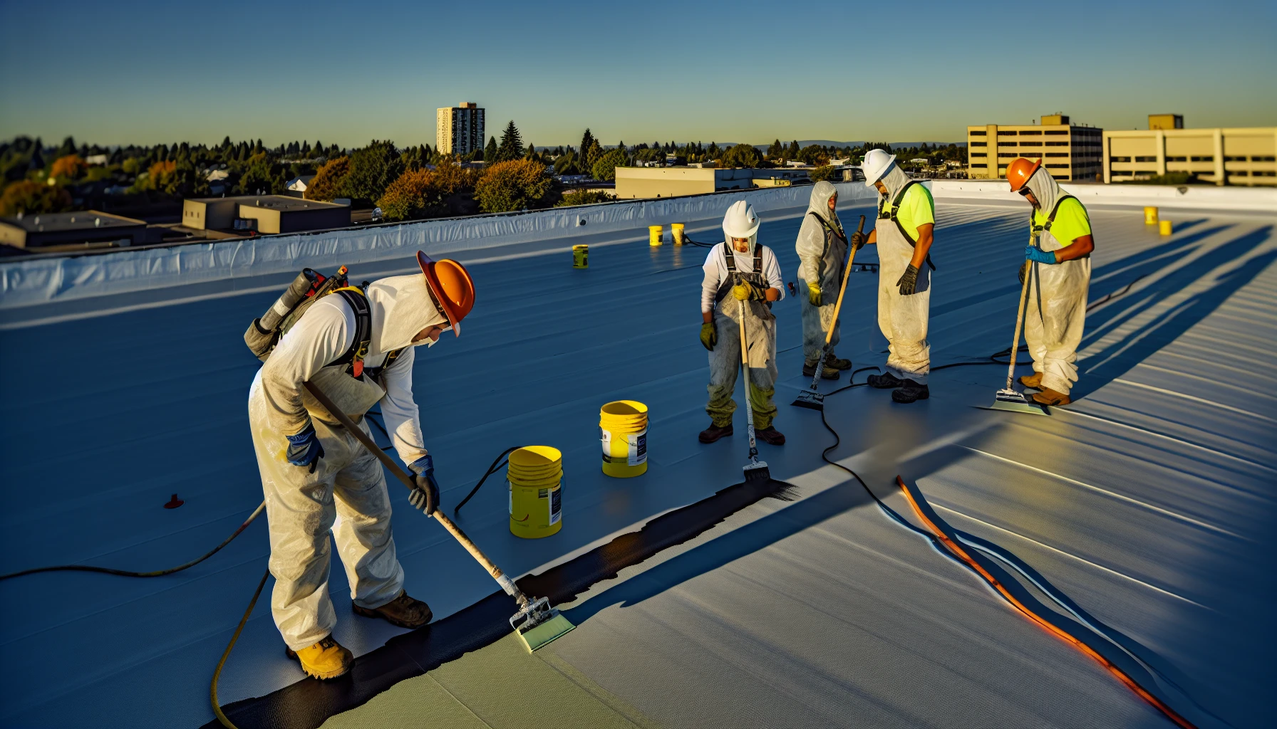 Maintaining And Recoating Commercial Roof Surfaces
