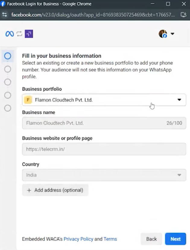 Create your business portfolio