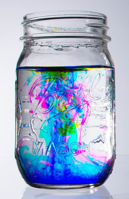 glass, jar, abstract