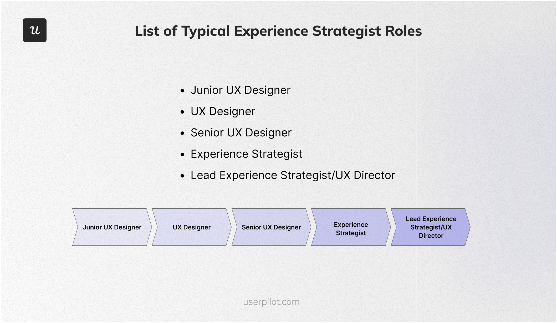 Experience strategist career path