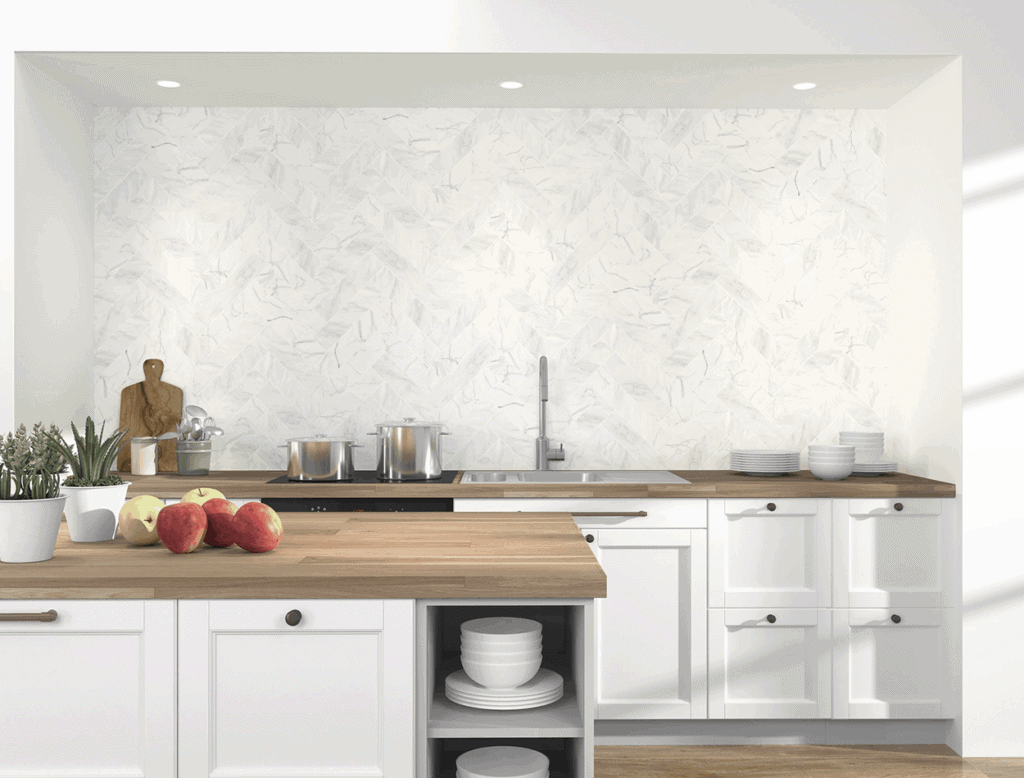Verona White Matt Ceramic Wall Tile