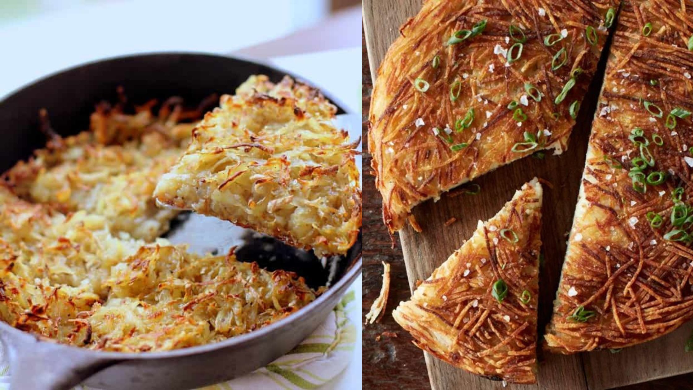 Grilled Cast-Iron Skillet Hash Browns