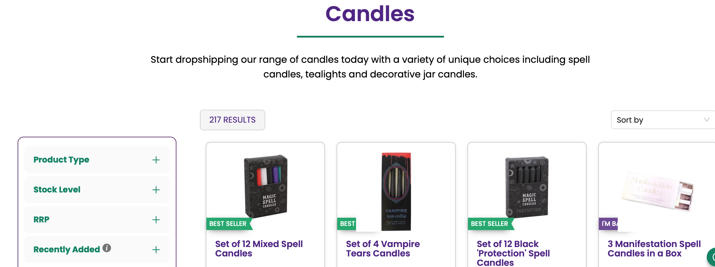 dropshipping candles - Something Different Connect 