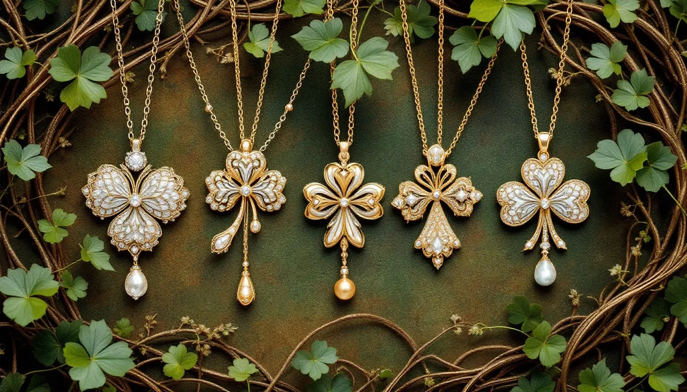 Sélection exclusive de colliers trèfle au meilleur prix.
