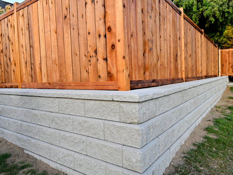 An image showing a well-maintained residential fence with clear signs of regular upkeep.
