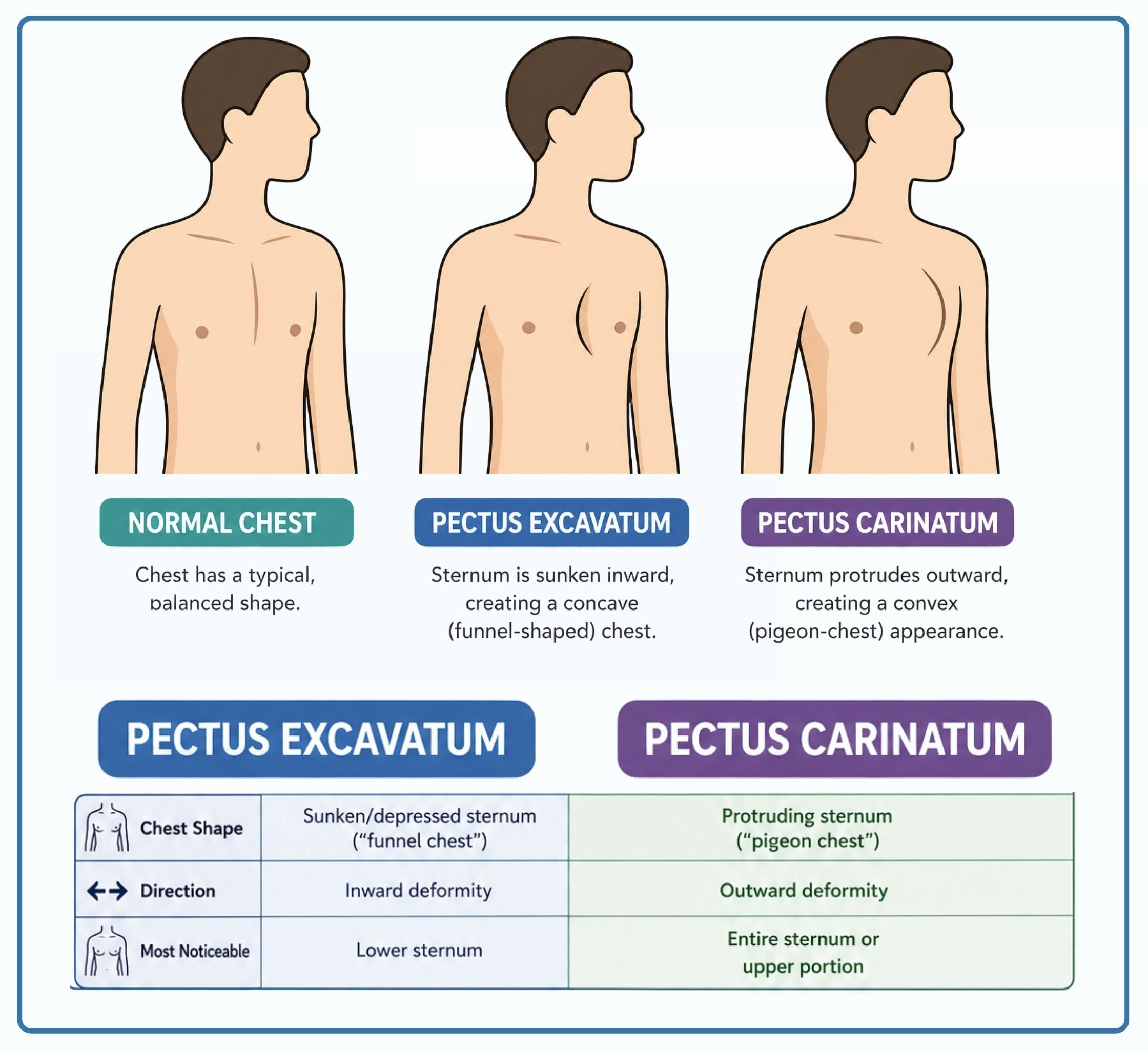 Chest Wall Deformities, UK patient