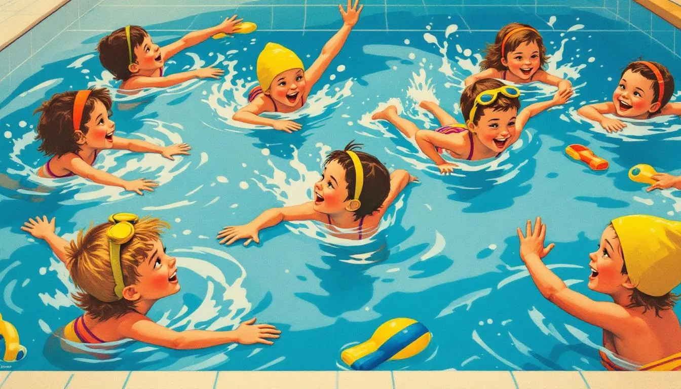 Infos, Kurse und Trainingsmöglichkeiten für Schwimmabzeichen, mit Kindern im Wasser.