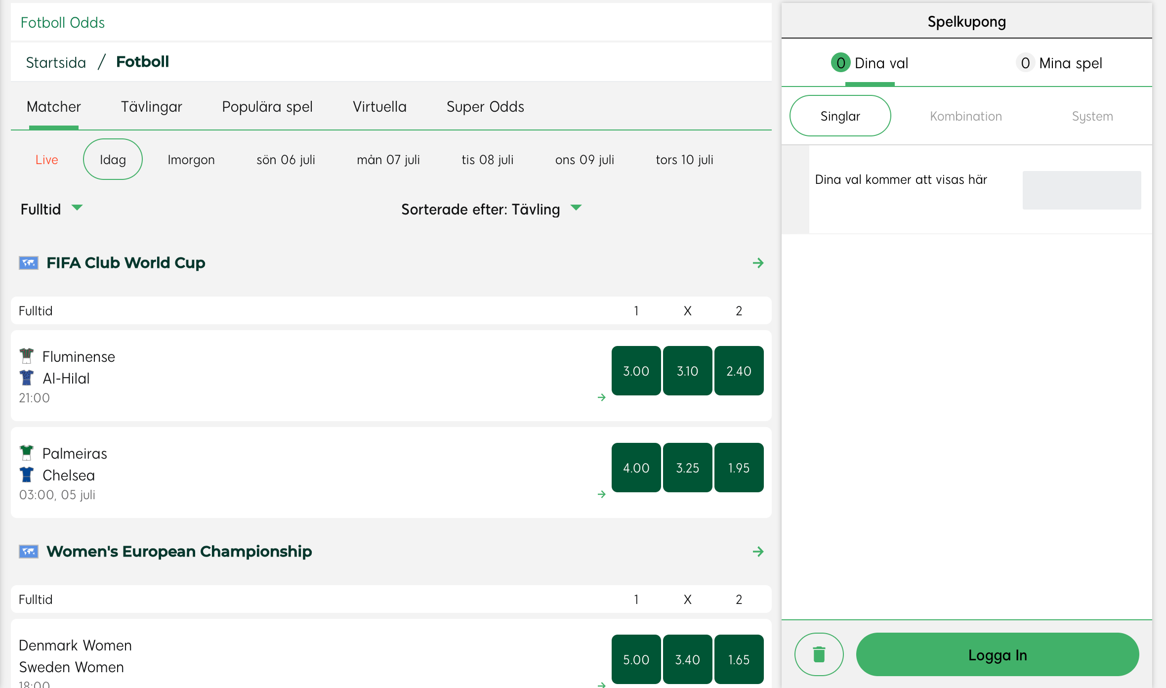 Mr green casino fotboll