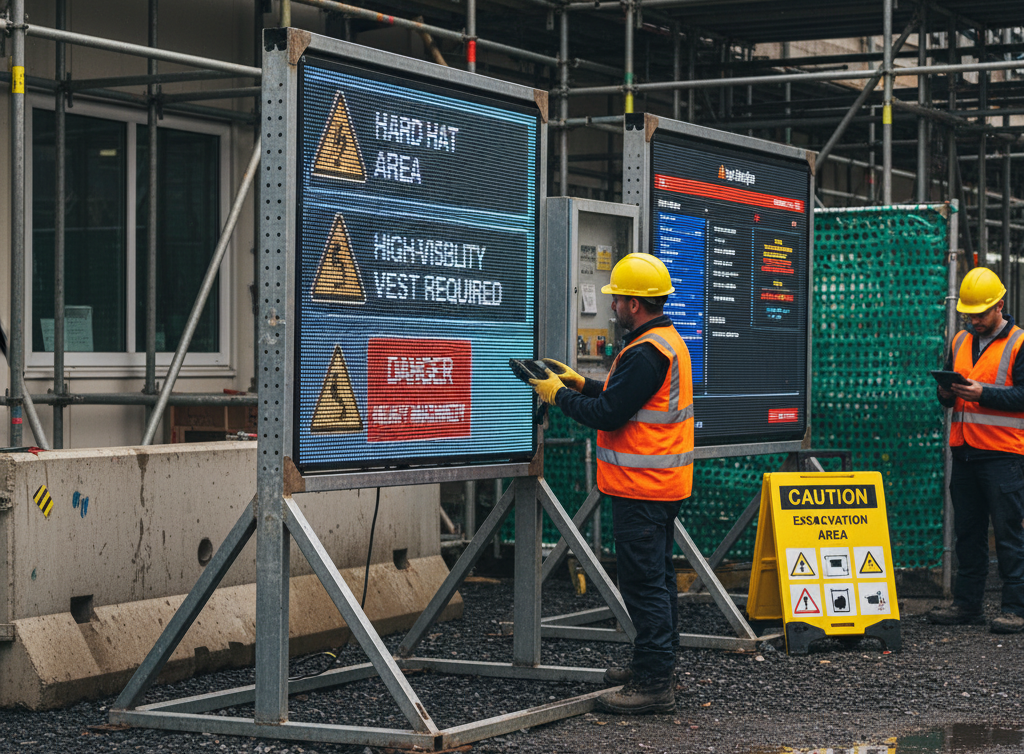 What Is The Importance of Safety Signage in Your Workspace 10 digital signage improves safety communication and awareness