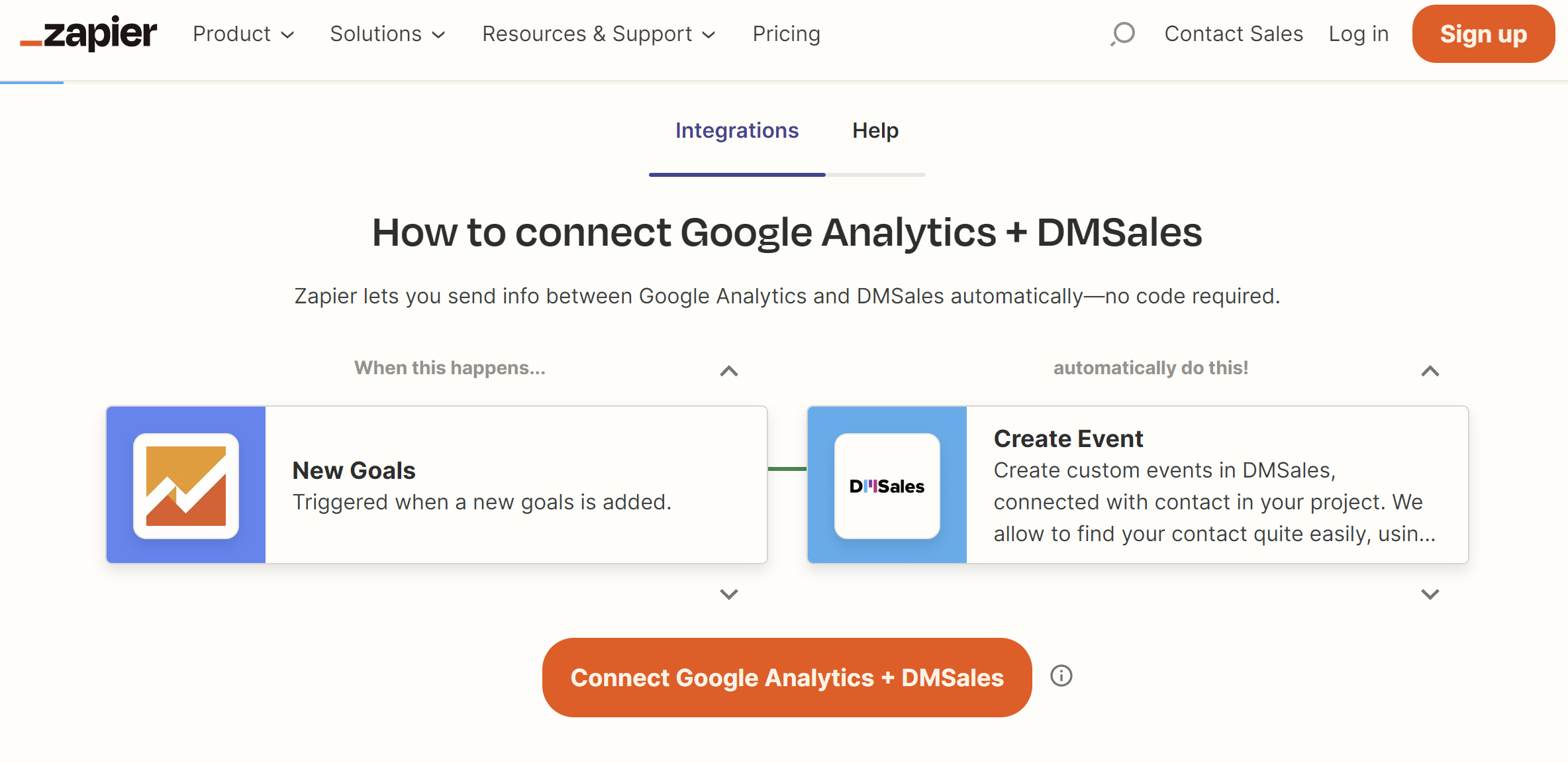 Integracja Google Analytics z dmsales.com