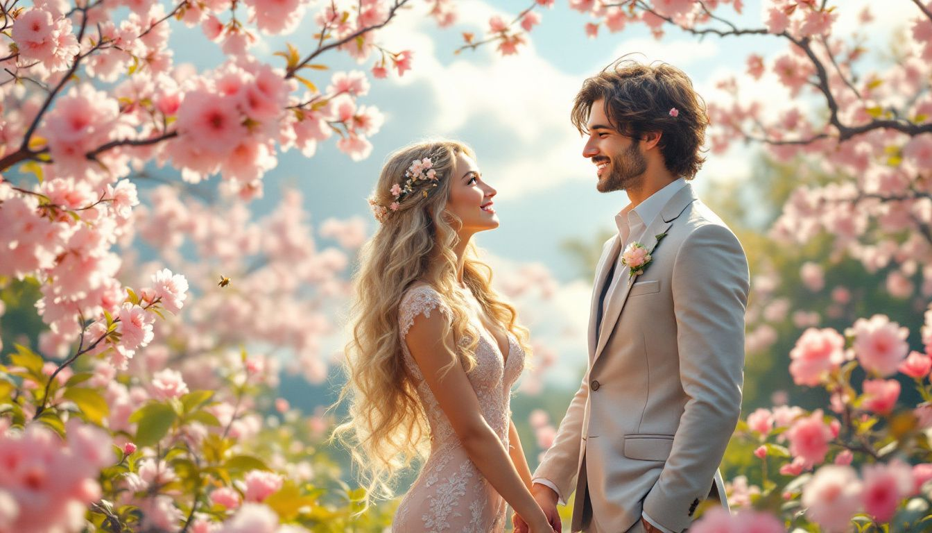 A couple preparing for their engagement photoshoot by discussing outfit choices.