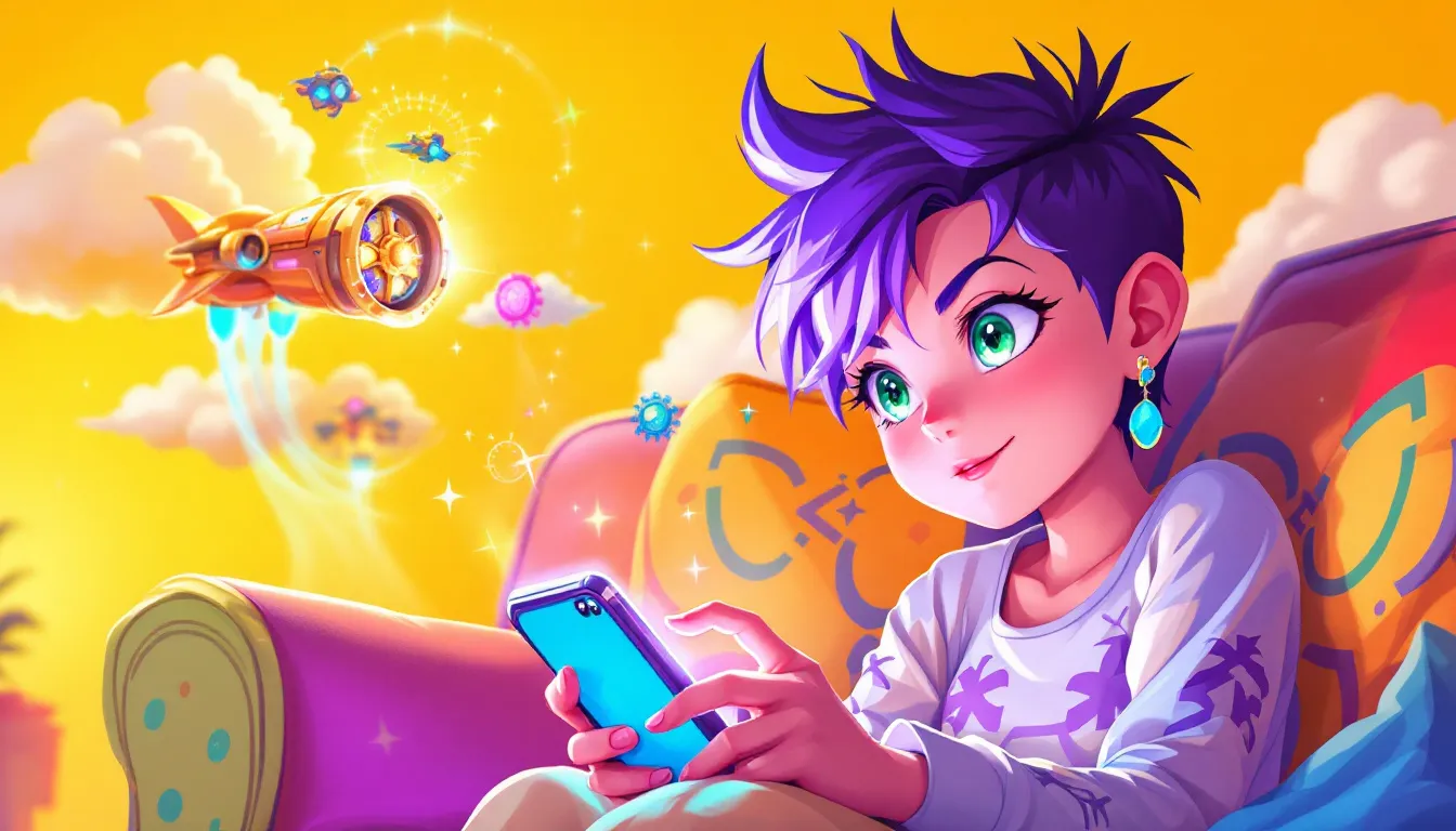 A player engaging with the Lucky Star Aviator game on a mobile device.