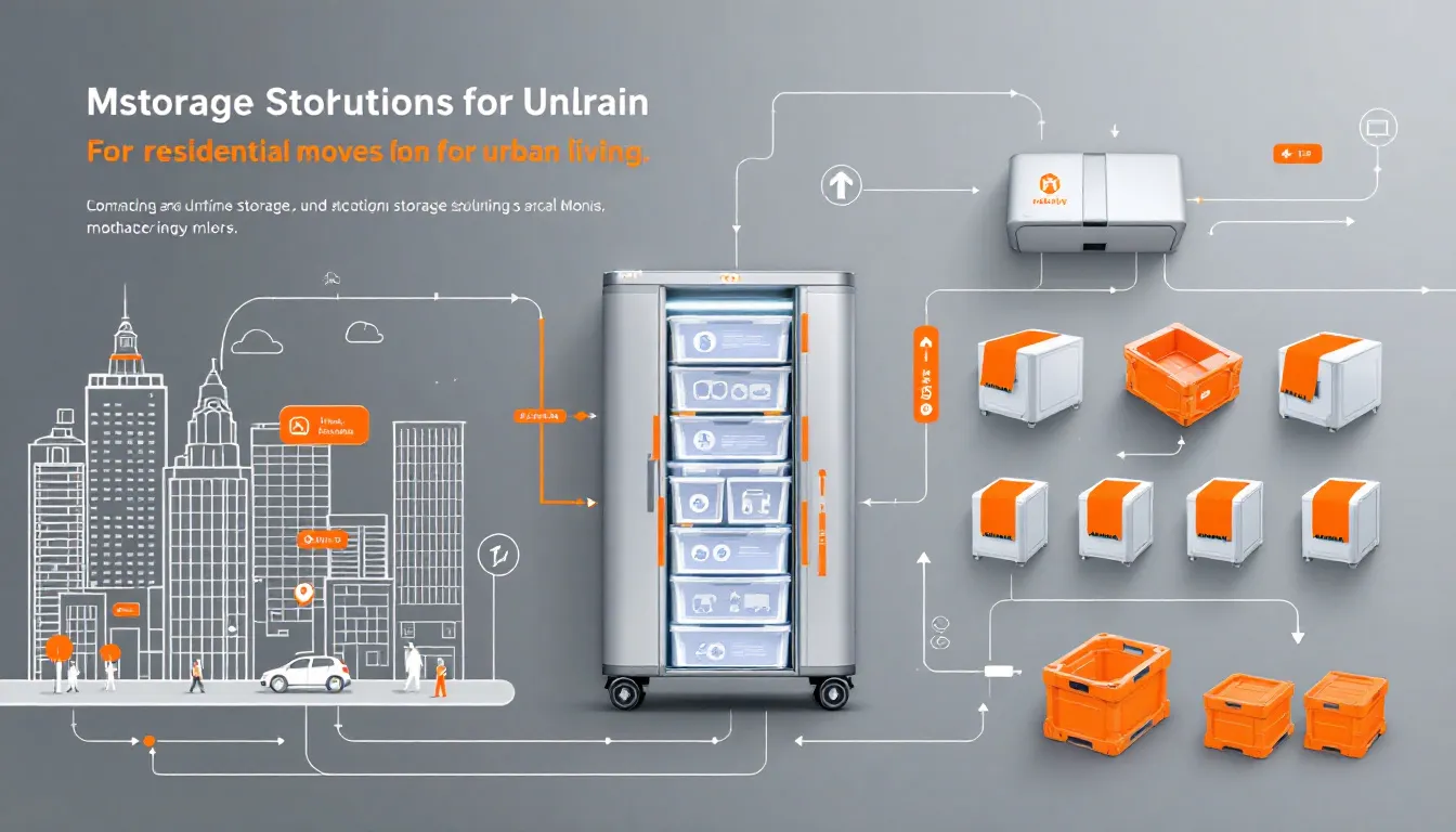 Storage solutions for residential moves.