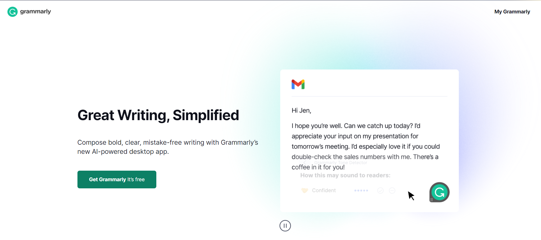 grammarly home