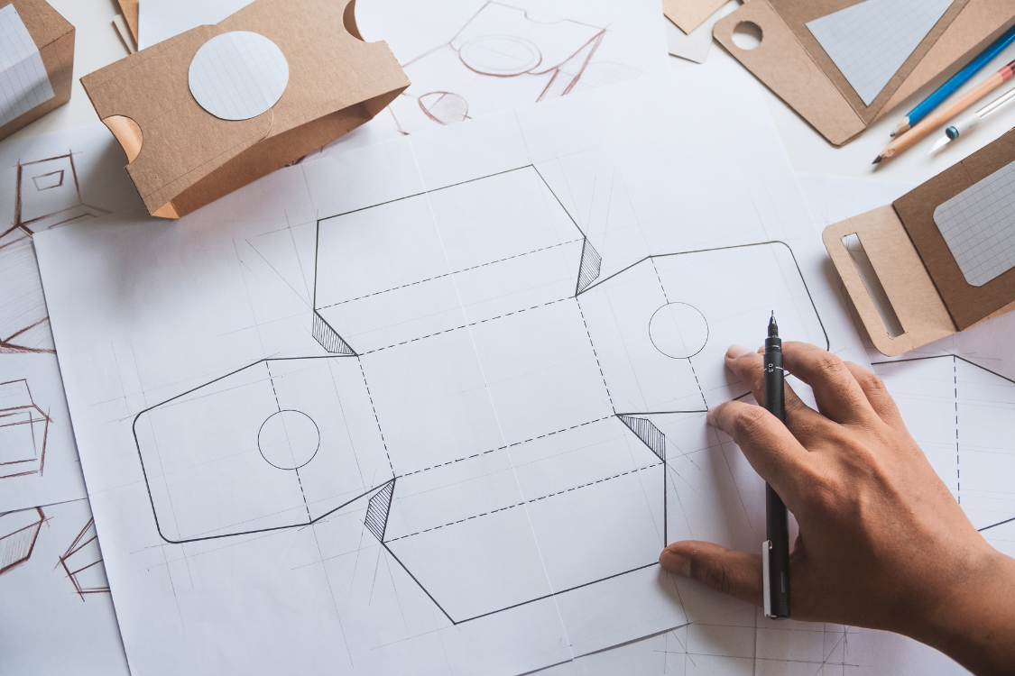Designing custom packaging for a new dietary supplement product