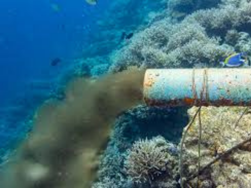 an illustration of a Pollution from Marine Activities