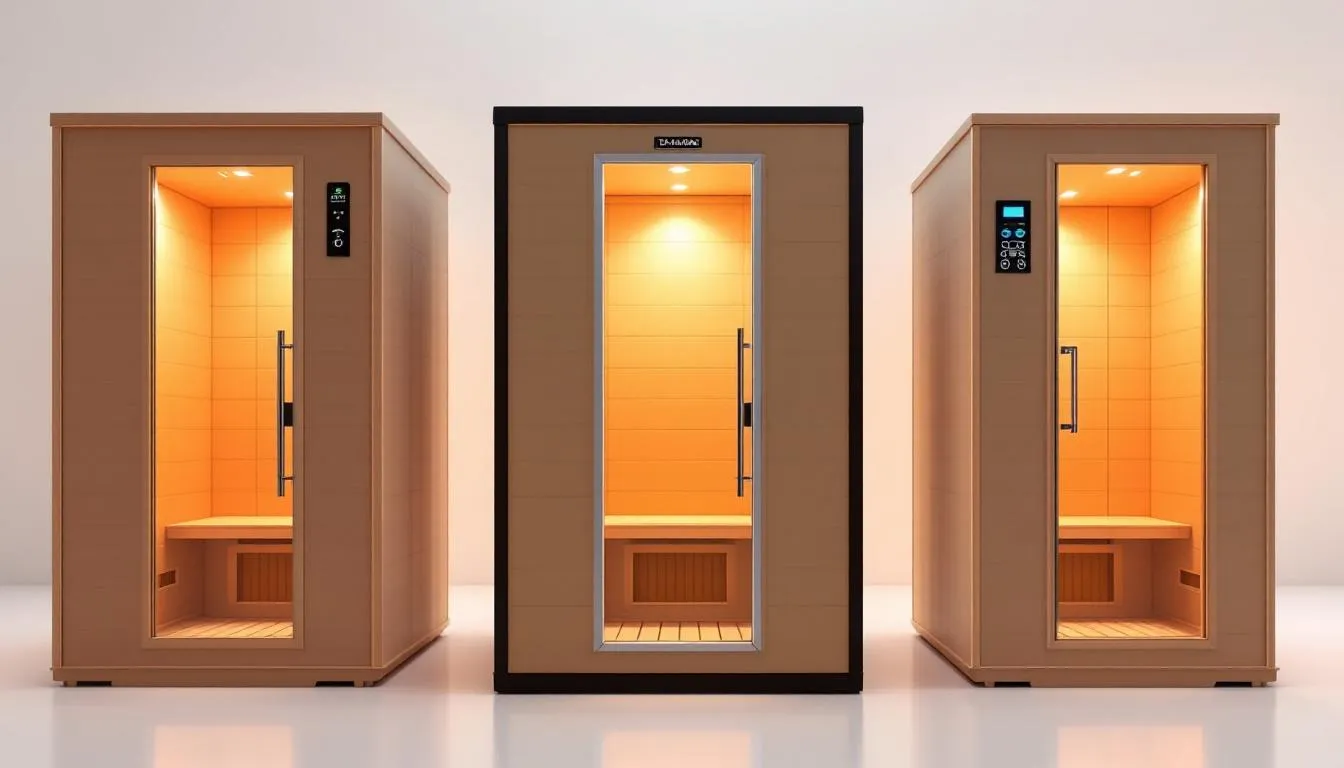 A selection of budget-friendly infrared saunas under $1000.