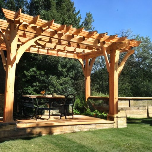 cedar pergola