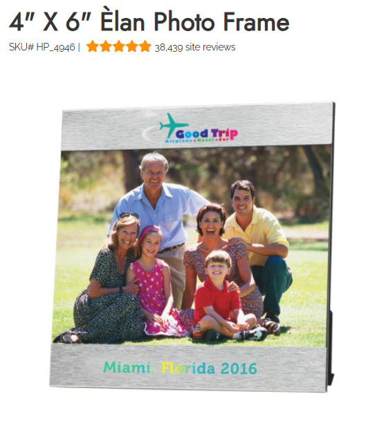 Custom photo frame
