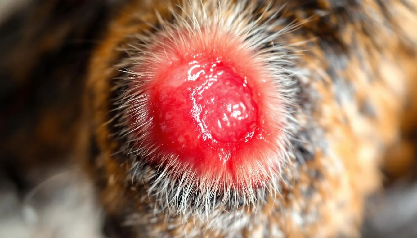 Dog Hot Spot Healing Stages