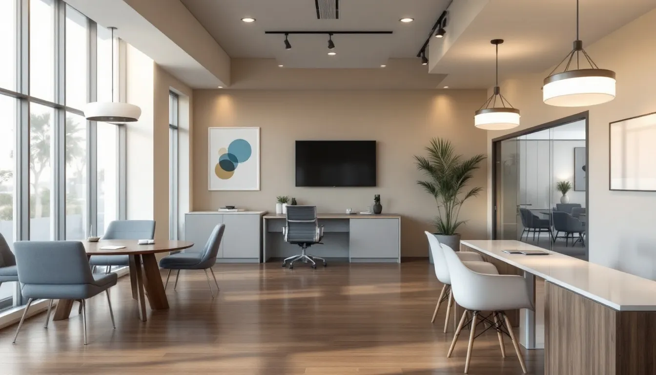 An inviting office space of a probate law firm in Oceanside, CA.