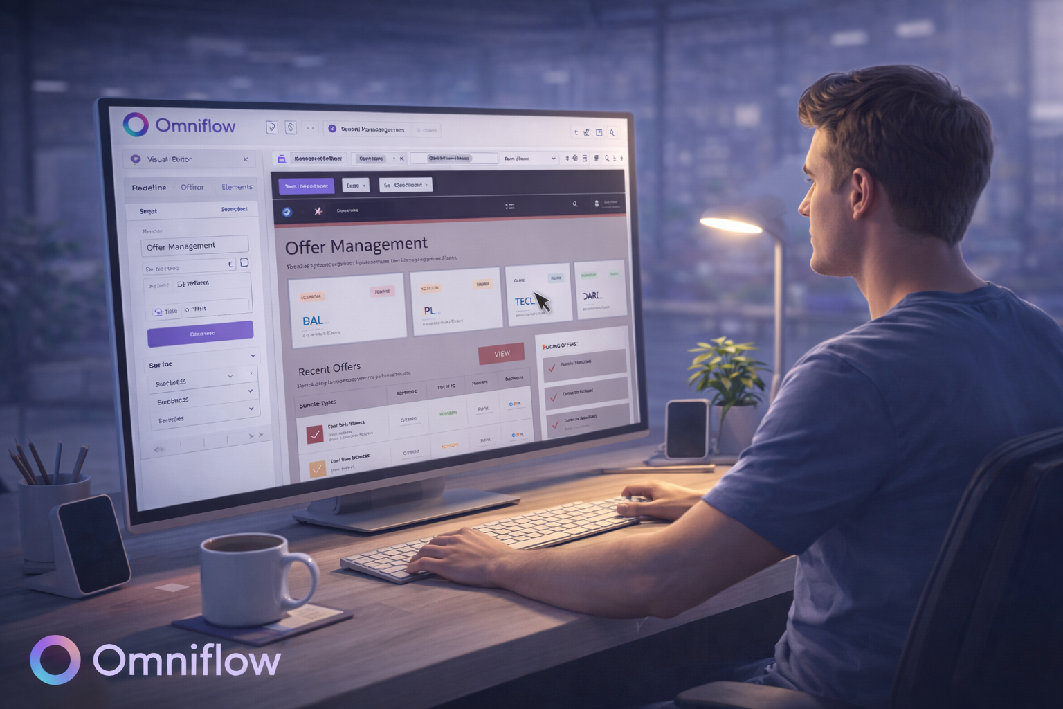 Image showing a solo founder on his SaaS journey while he works with Saas providers for development practices that save time, money and energy. 