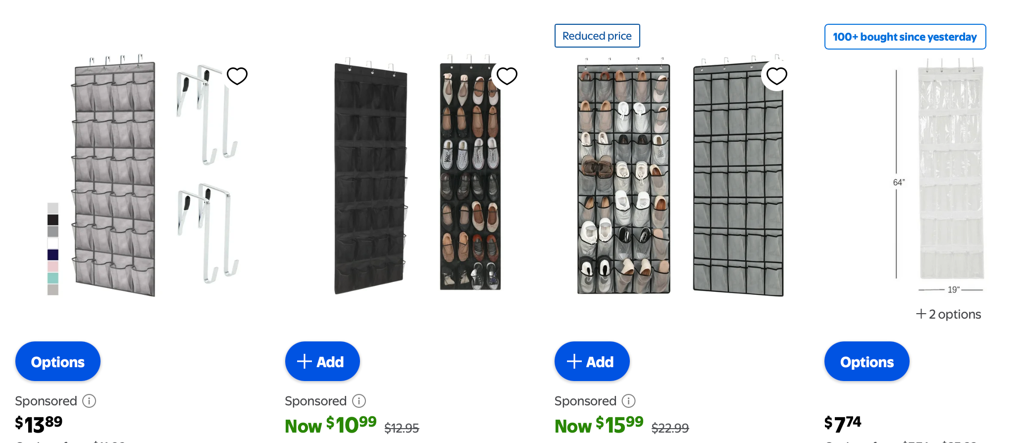best selling items on facebook marketplace - over the door shoe racks 