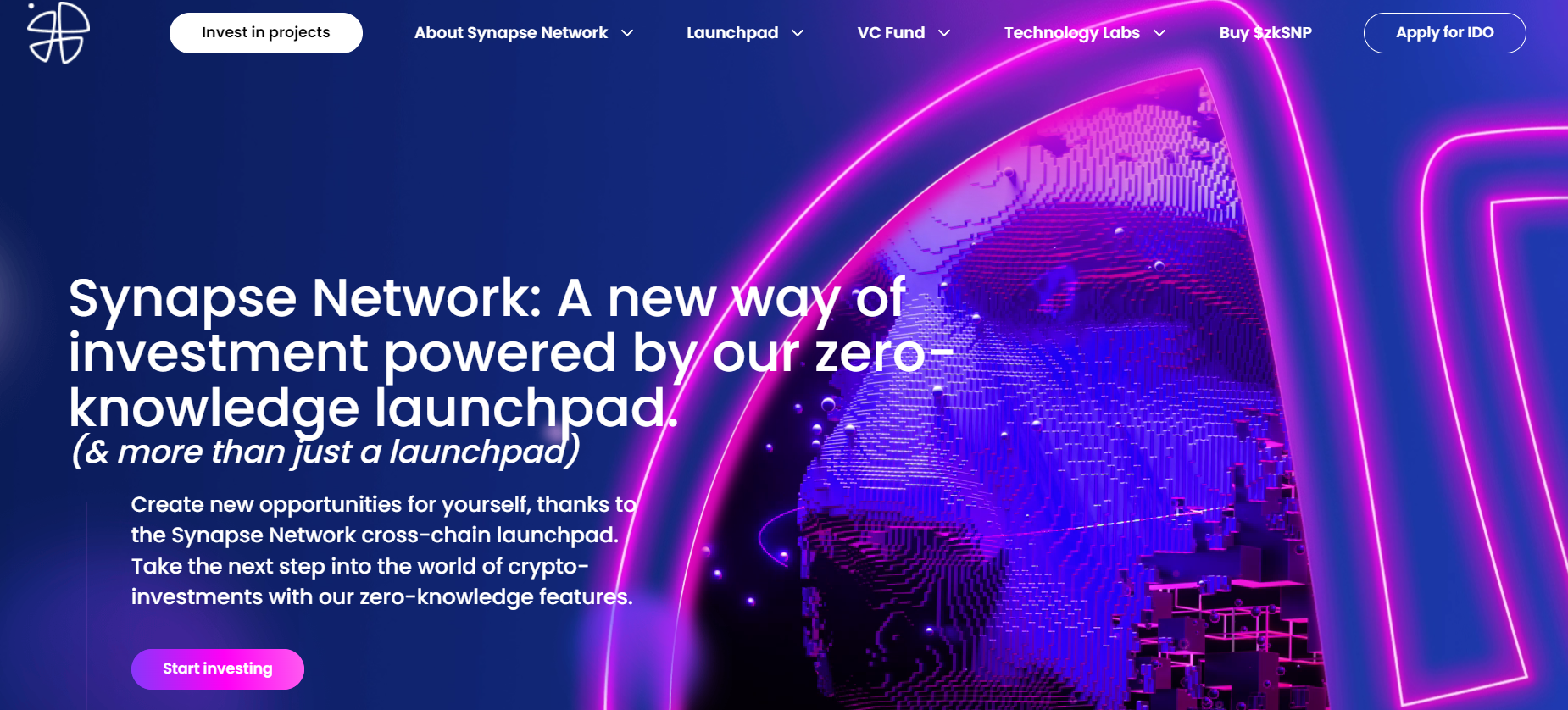 The Best Web 3 Crypto Launchpads 15 Synapse Network - a safe crypto launchpad
