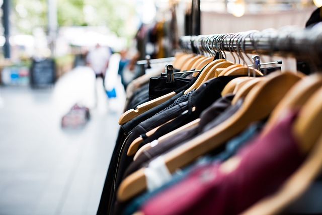 Save more money by buying used clothing in thrift stores and clearance racks