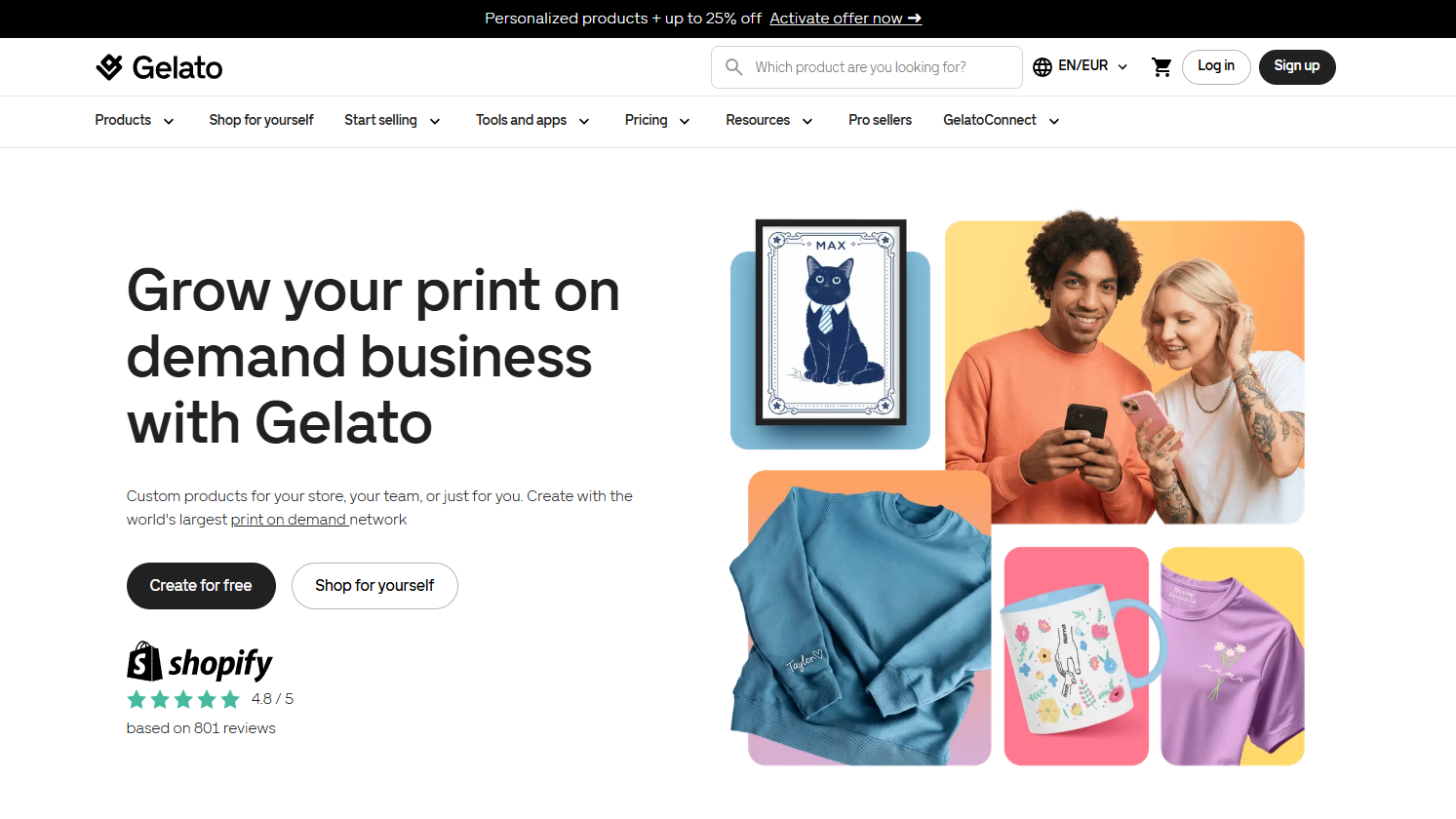 finding dropshipping suppliers using gelato