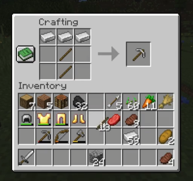 minecraft gear