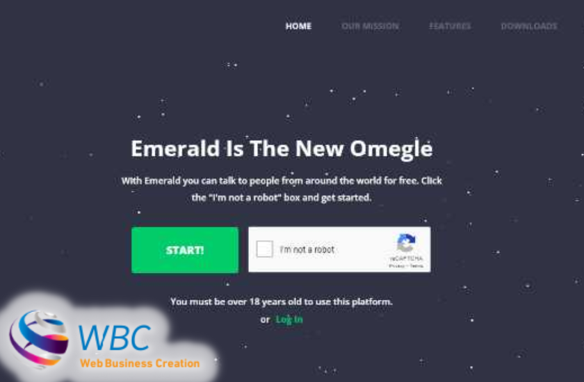 EmeraldChat is on post about Sites Like Omegle