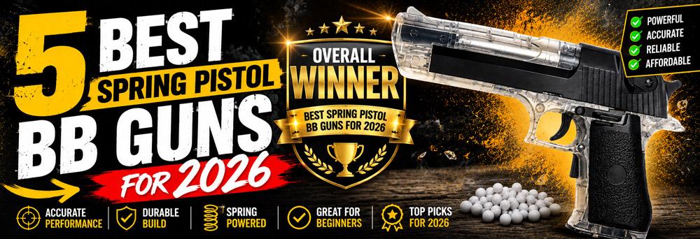 Winner of the best bb gun spring pistol