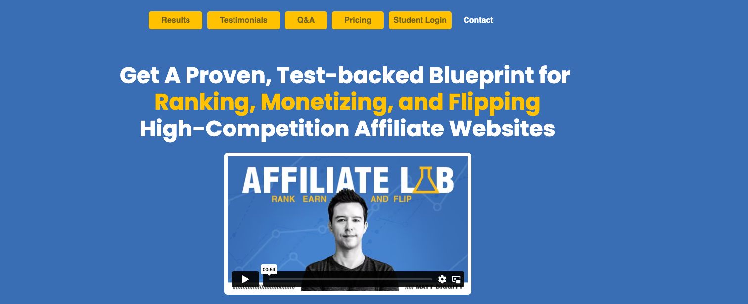 The Affiliate Lab online business course