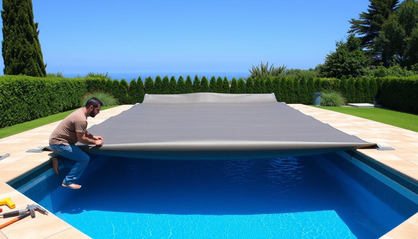 Pool Cover Installation