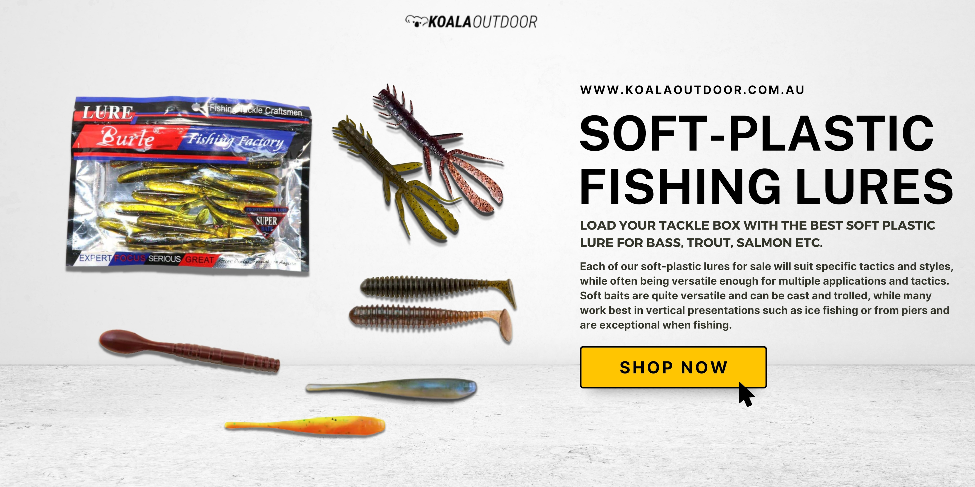 Barramundi Barra Soft Plastic Saltwater Fishing Lures for sale, Shop with  Afterpay