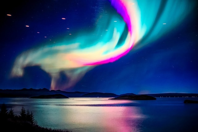 Northern Lights in Reykjavik