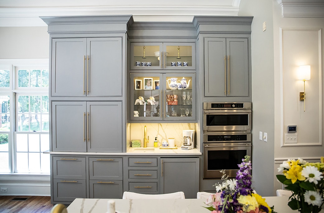 Custom Cabinets with Vermillion Construction