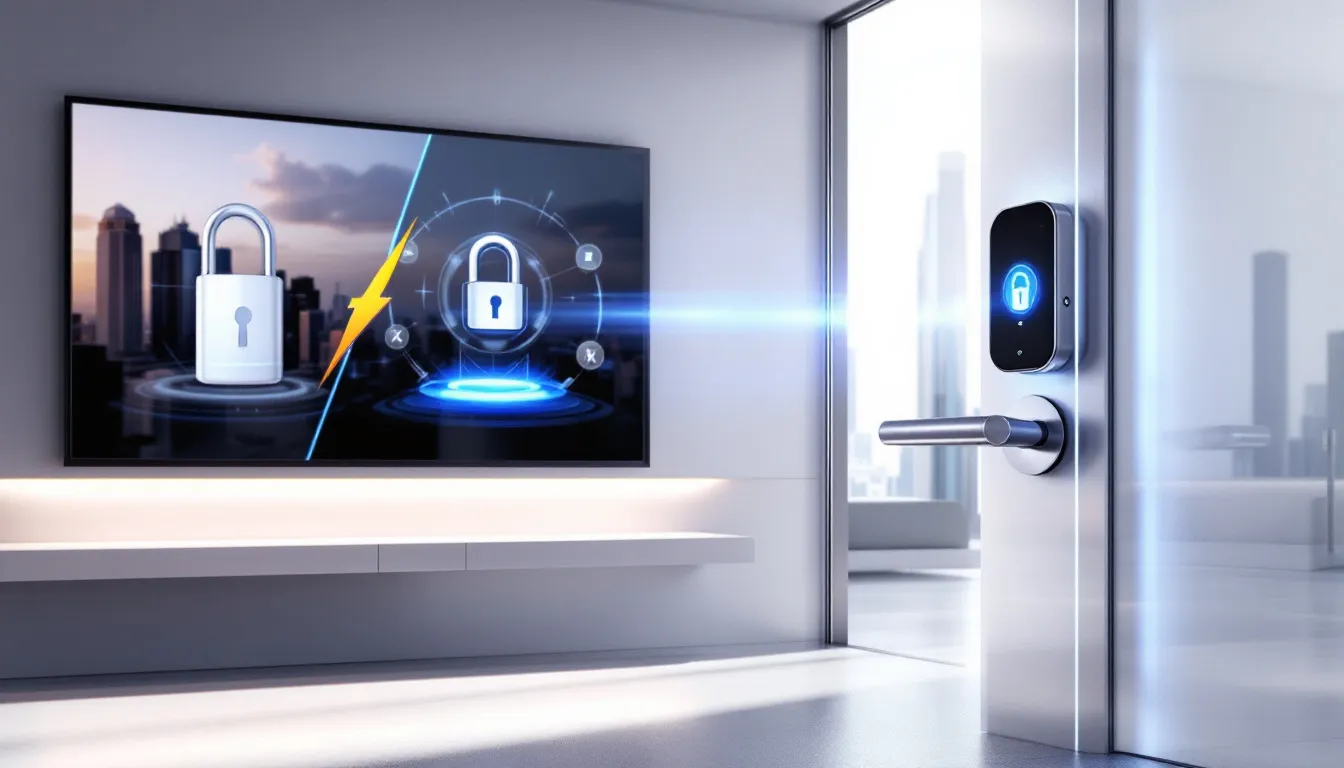 A visual representation of effective sales strategies for smart locks.