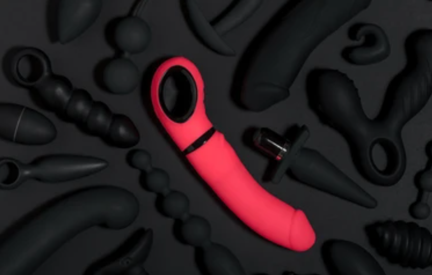red sex toy
