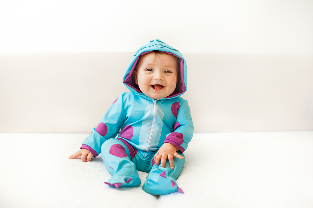 Funny baby costumes that bring laughter and joy to Halloween celebrations.